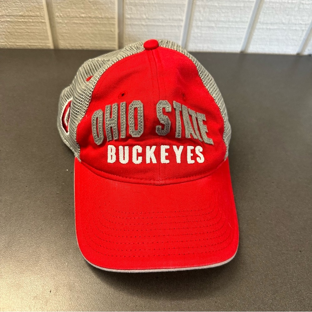 Colosseum NCAA College OHIO STATE BUCKEYES Adjustable SnapBack Hat Preowned Nice